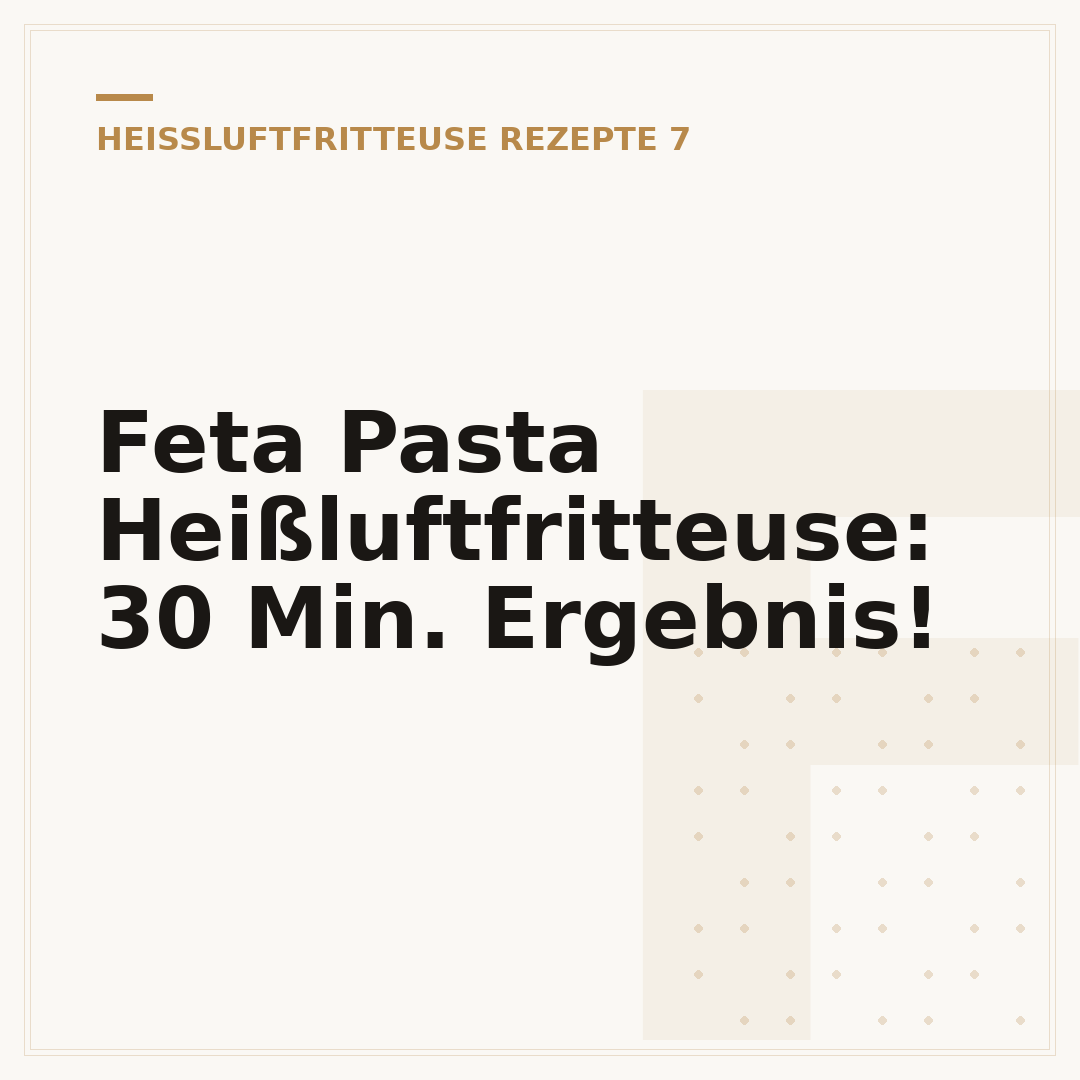 Feta Pasta Heißluftfritteuse: 30 Min. Ergebnis!