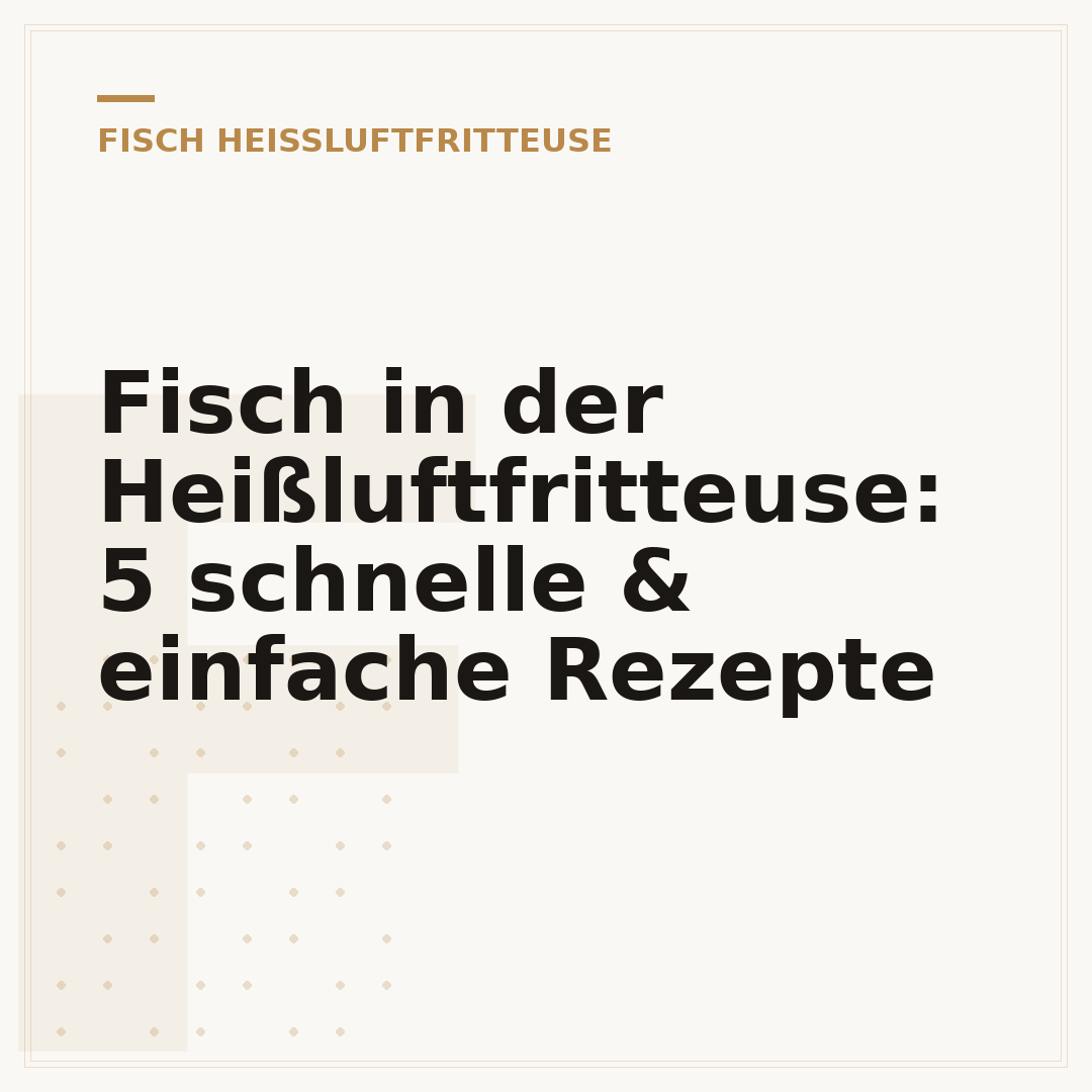 Fisch in der Heißluftfritteuse: 5 schnelle & einfache Rezepte