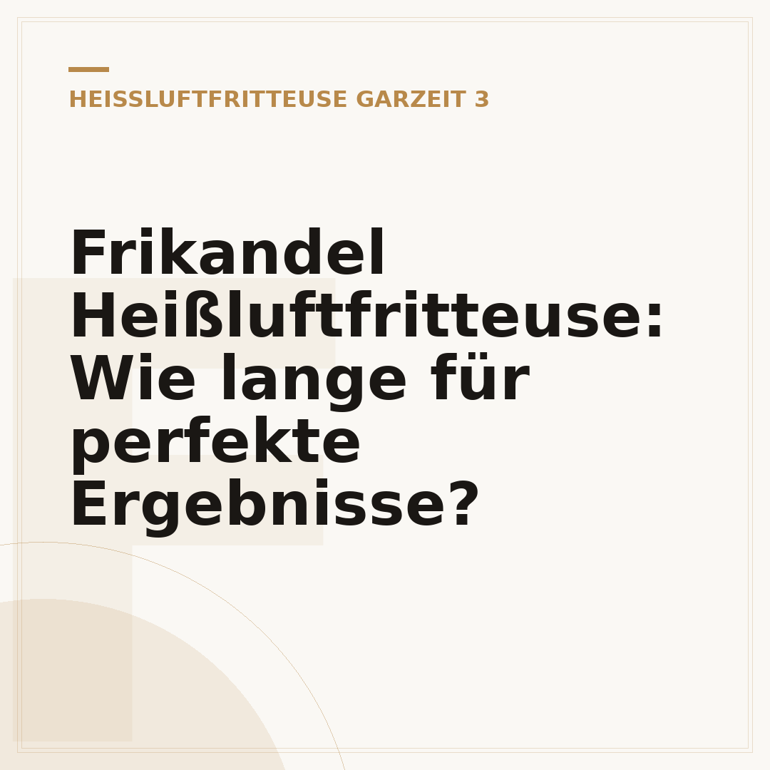 Frikandel Heißluftfritteuse: Wie lange für perfekte Ergebnisse?
