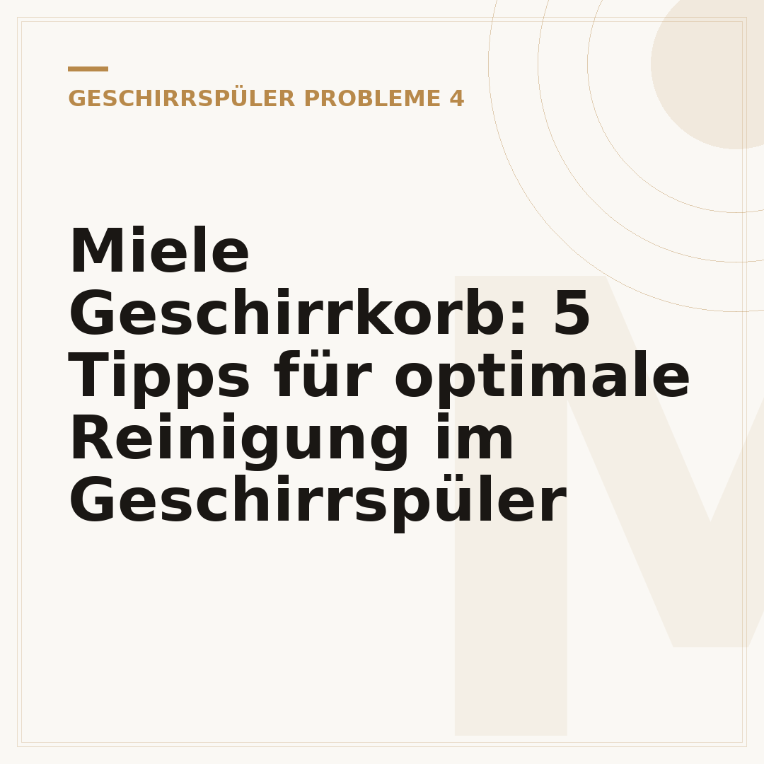 Miele Geschirrkorb: 5 Tipps für optimale Reinigung im Geschirrspüler