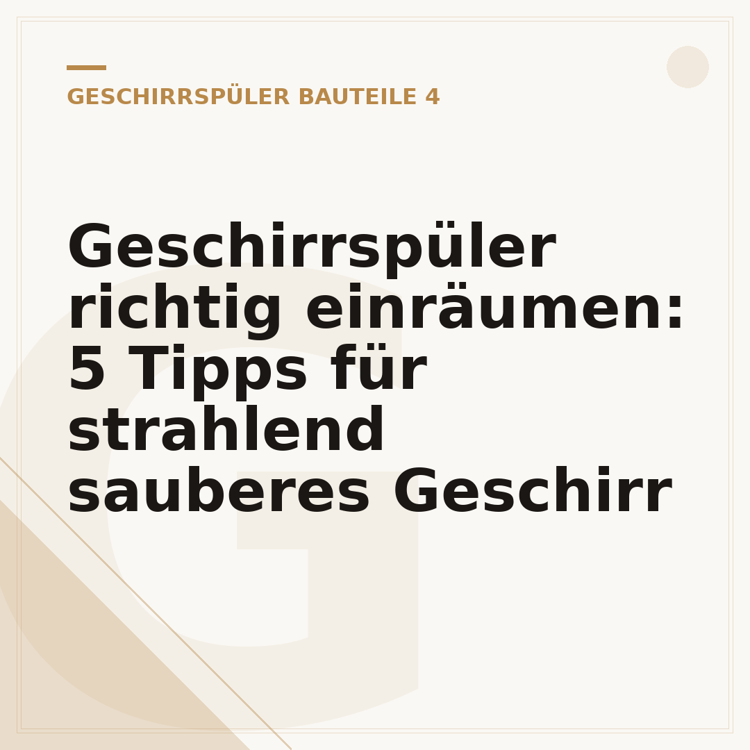 Geschirrspüler richtig einräumen: 5 Tipps für strahlend sauberes Geschirr
