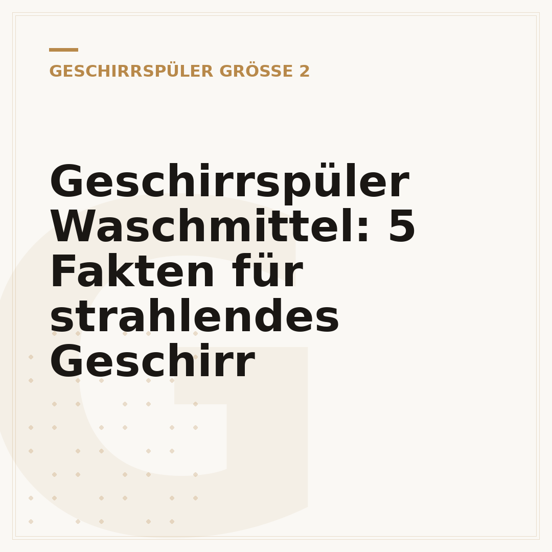 Geschirrspüler Waschmittel: 5 Fakten für strahlendes Geschirr