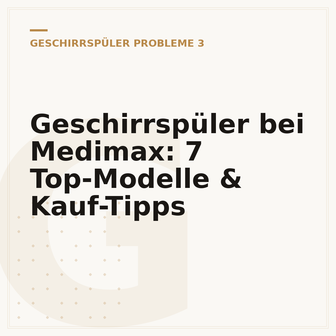 Geschirrspüler bei Medimax: 7 Top-Modelle & Kauf-Tipps