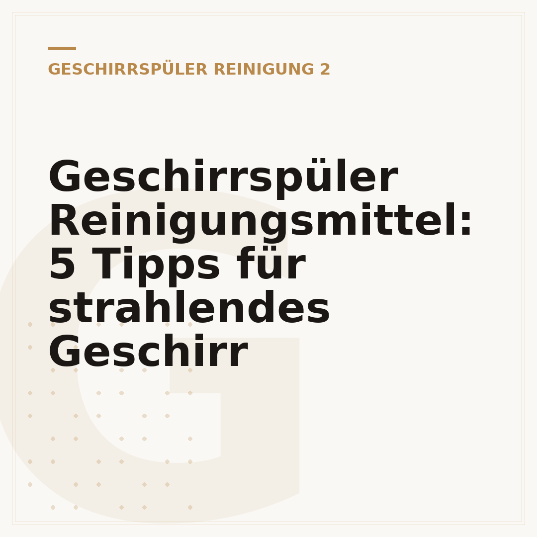 Geschirrspüler Reinigungsmittel: 5 Tipps für strahlendes Geschirr
