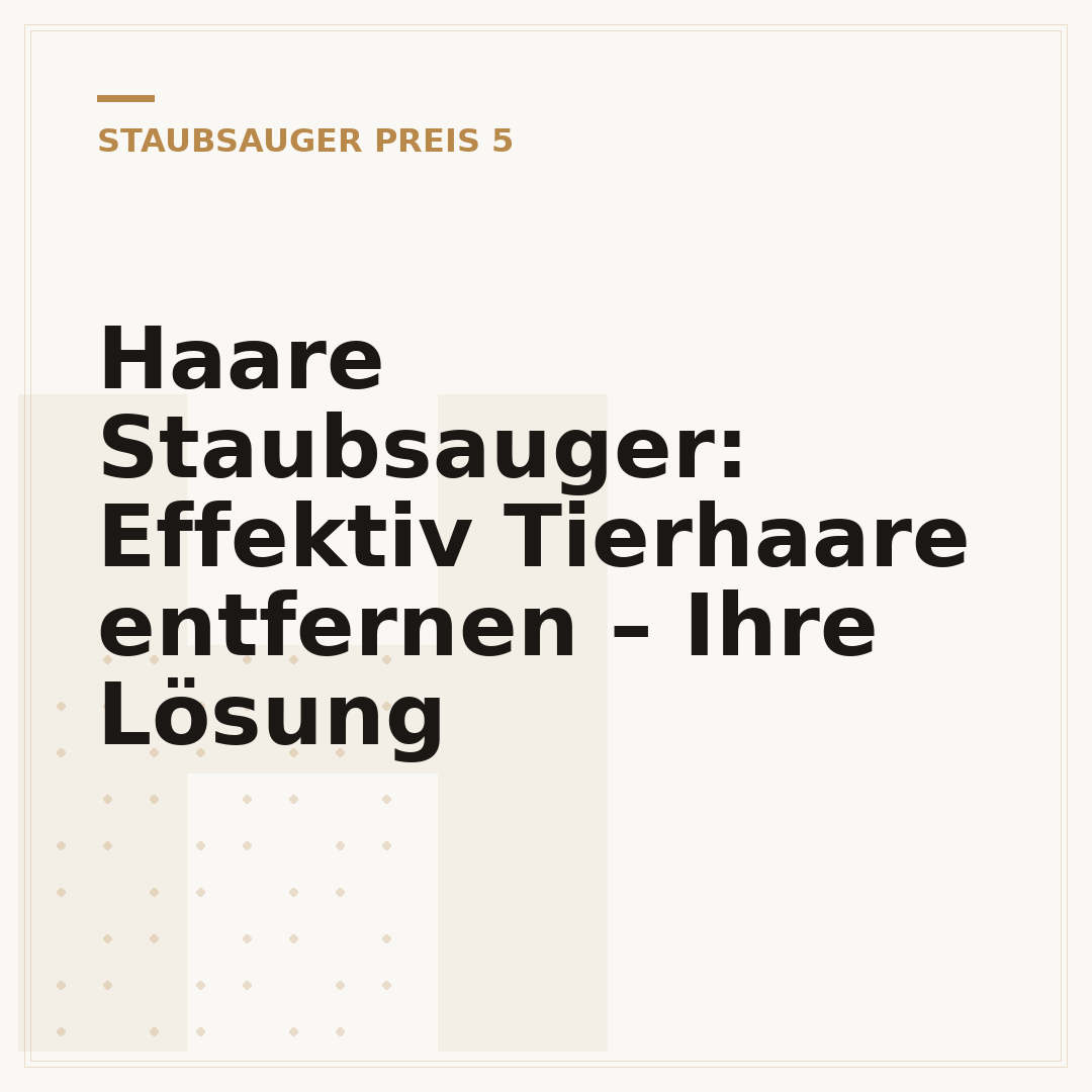 Haare Staubsauger: Effektiv Tierhaare entfernen – Ihre Lösung