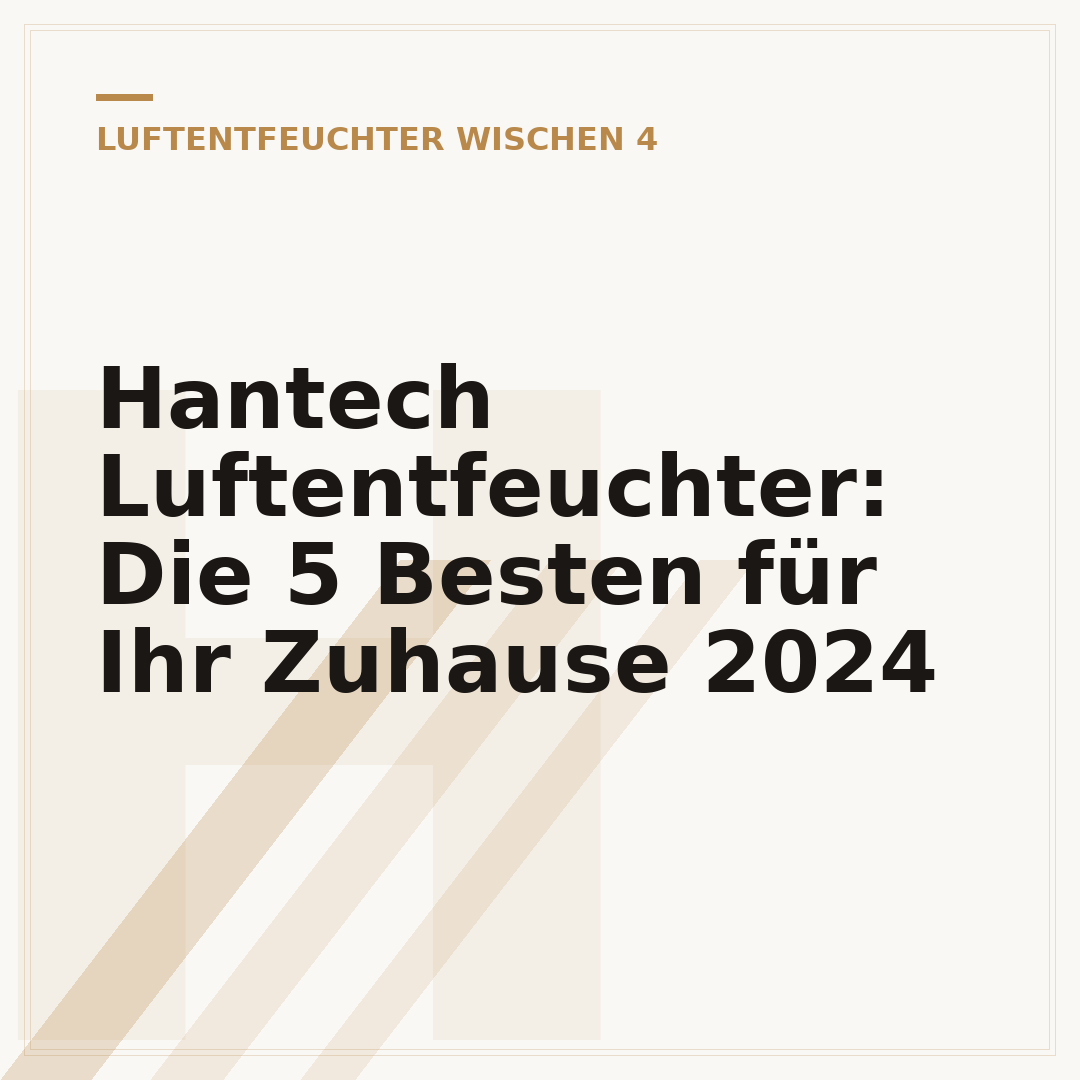 Hantech Luftentfeuchter: Die 5 Besten für Ihr Zuhause 2024