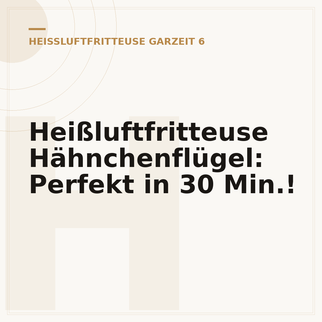 Heißluftfritteuse Hähnchenflügel: Perfekt in 30 Min.!