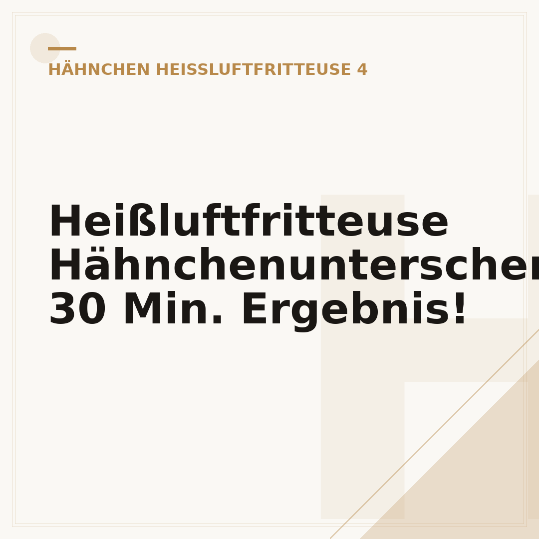 Heißluftfritteuse Hähnchenunterschenkel: 30 Min. Ergebnis!