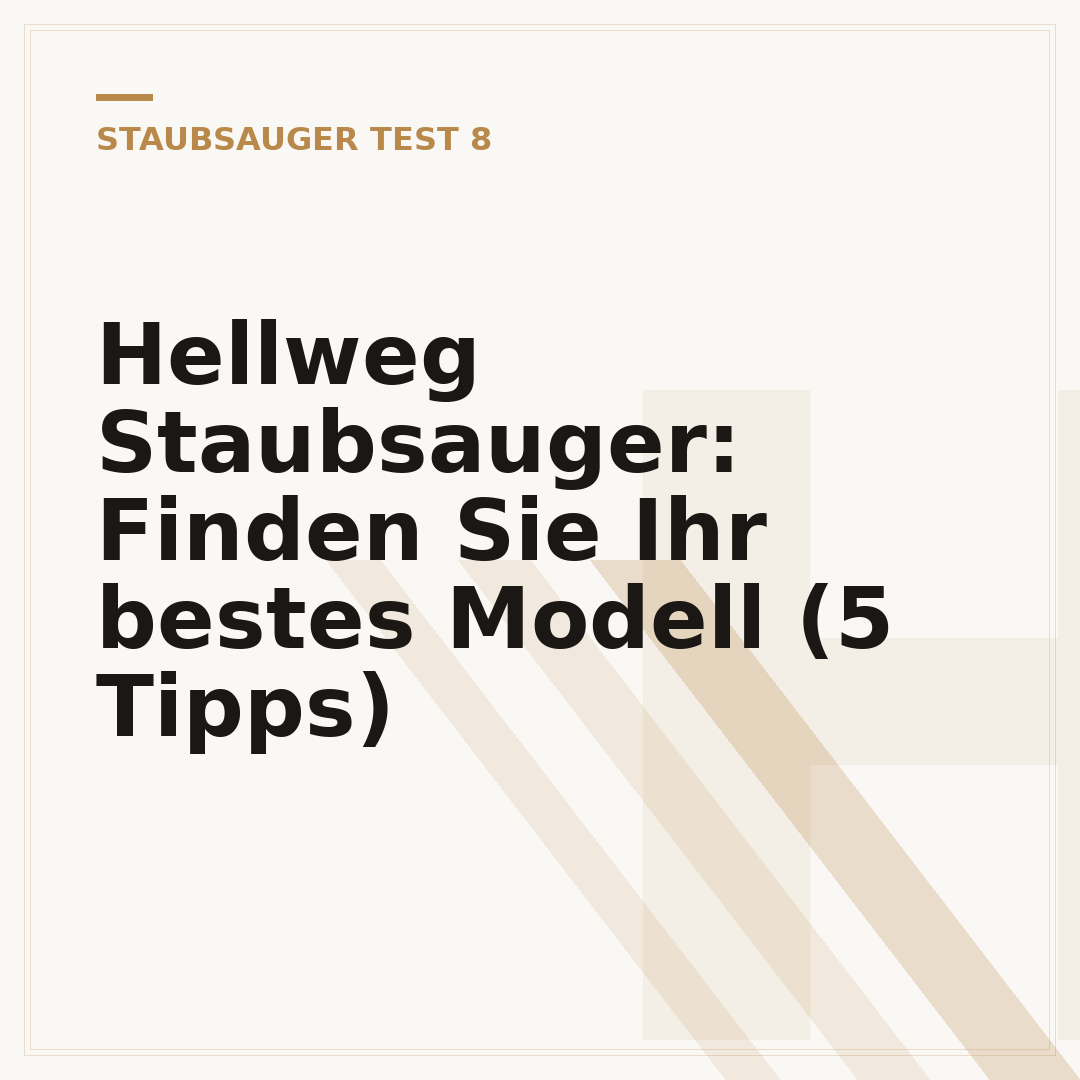 Hellweg Staubsauger: Finden Sie Ihr bestes Modell (5 Tipps)