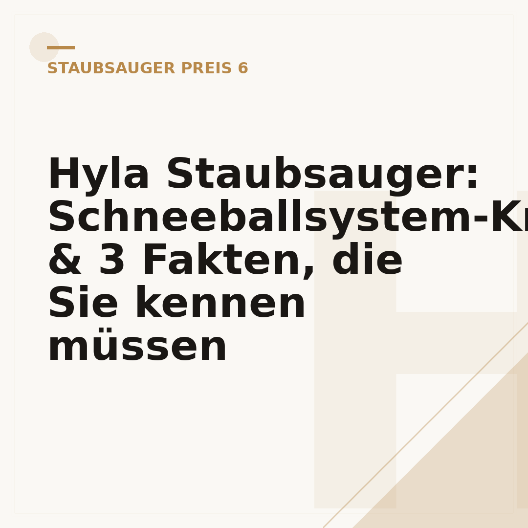 Hyla Staubsauger: Schneeballsystem-Kritik & 3 Fakten, die Sie kennen müssen