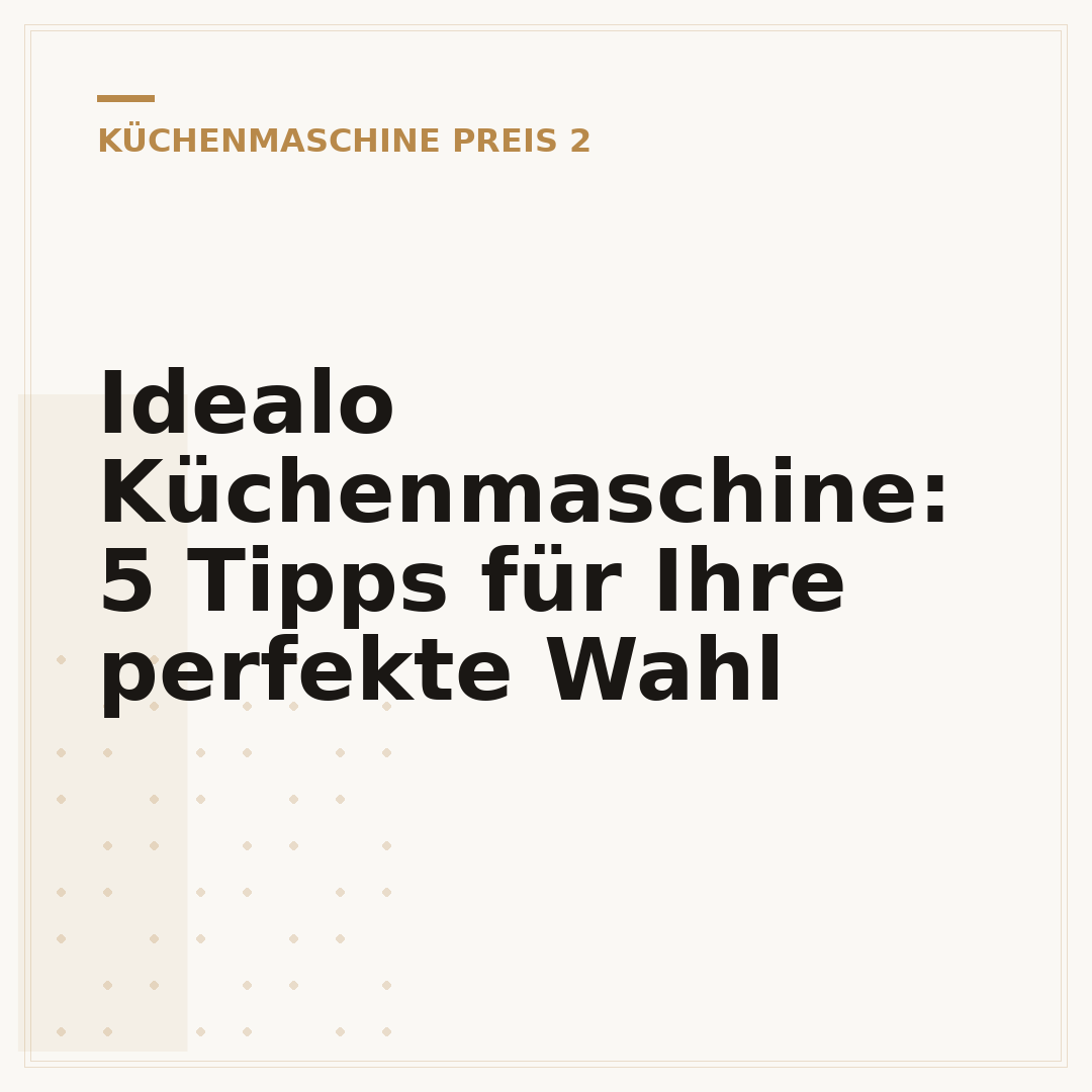 Idealo Küchenmaschine: 5 Tipps für Ihre perfekte Wahl
