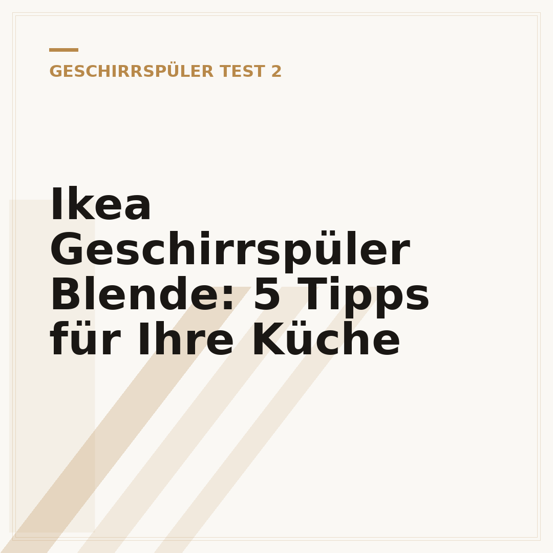 Ikea Geschirrspüler Blende: 5 Tipps für Ihre Küche