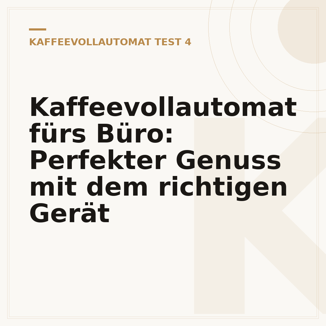 Kaffeevollautomat fürs Büro: Perfekter Genuss mit dem richtigen Gerät