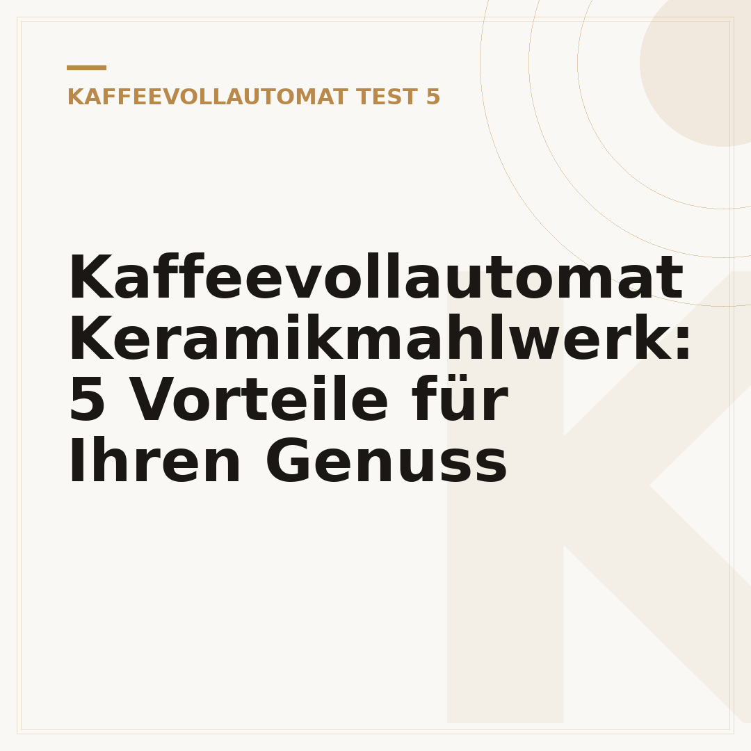 Kaffeevollautomat Keramikmahlwerk: 5 Vorteile für Ihren Genuss