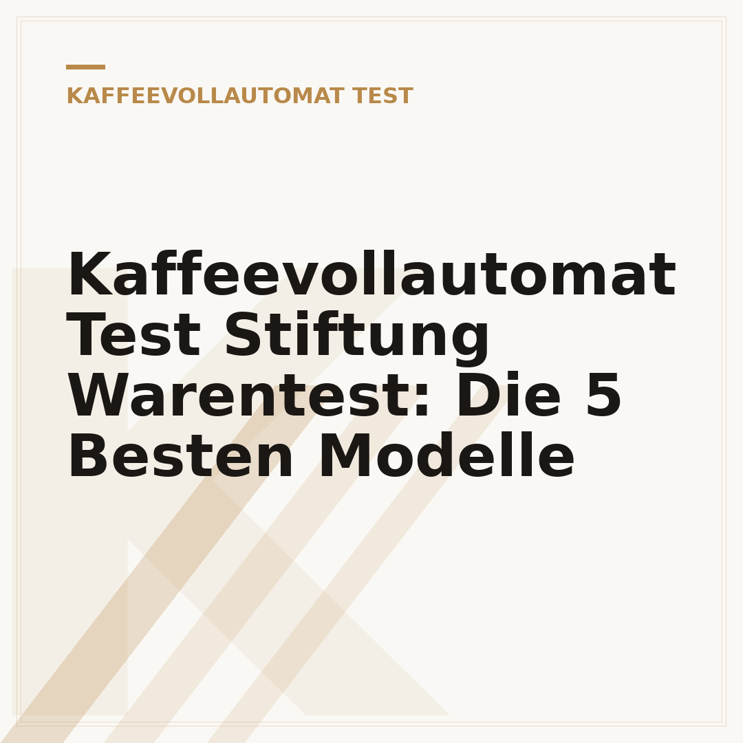 Kaffeevollautomat Test Stiftung Warentest: Die 5 Besten Modelle