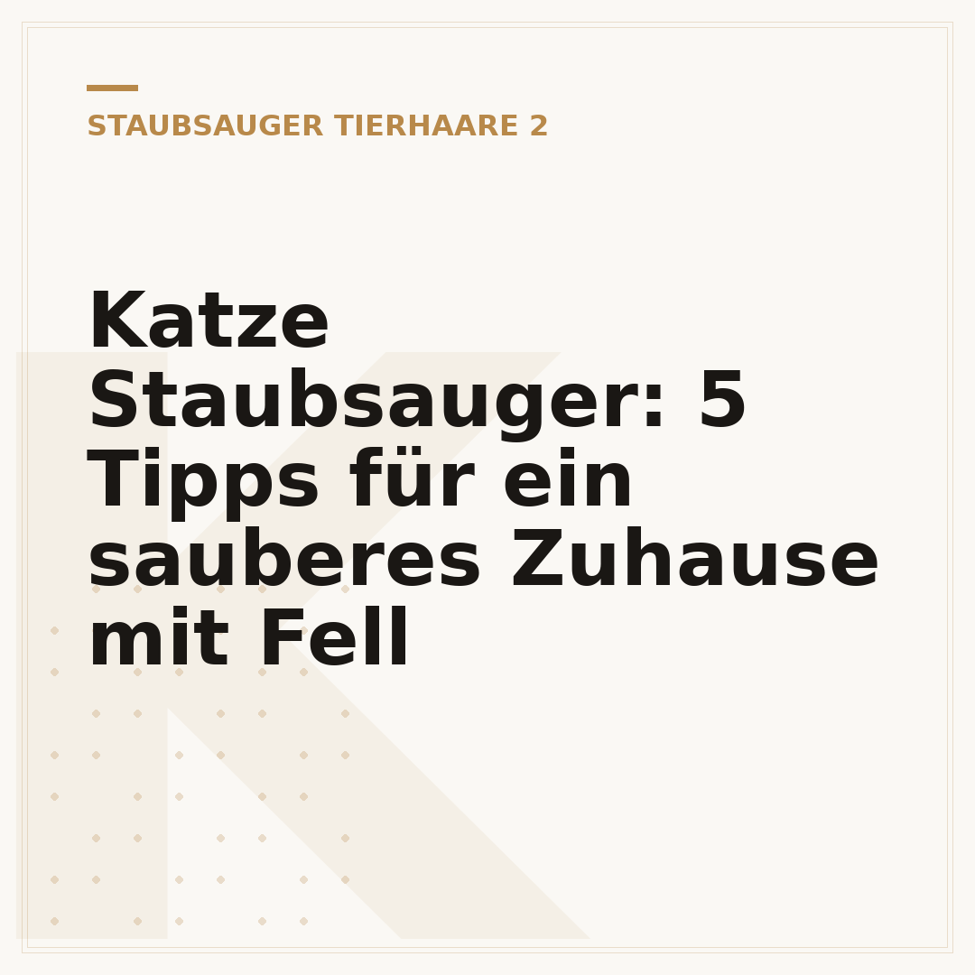 Katze Staubsauger: 5 Tipps für ein sauberes Zuhause mit Fell