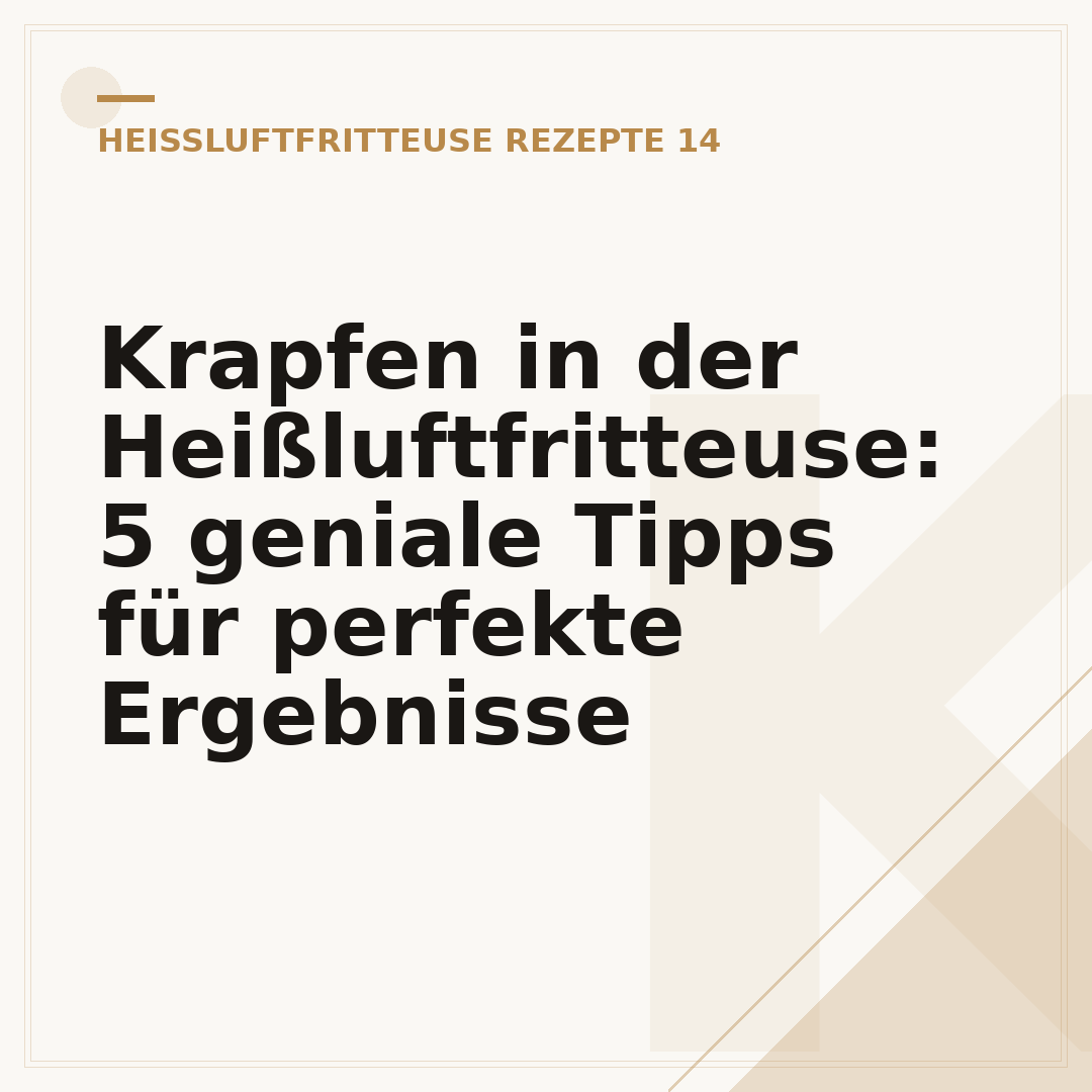 Krapfen in der Heißluftfritteuse: 5 geniale Tipps für perfekte Ergebnisse