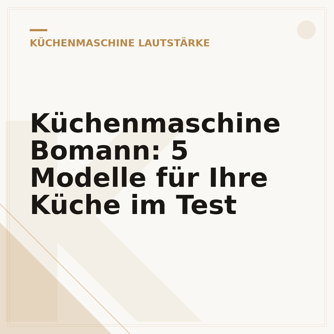 Küchenmaschine Bomann: 5 Modelle für Ihre Küche im Test