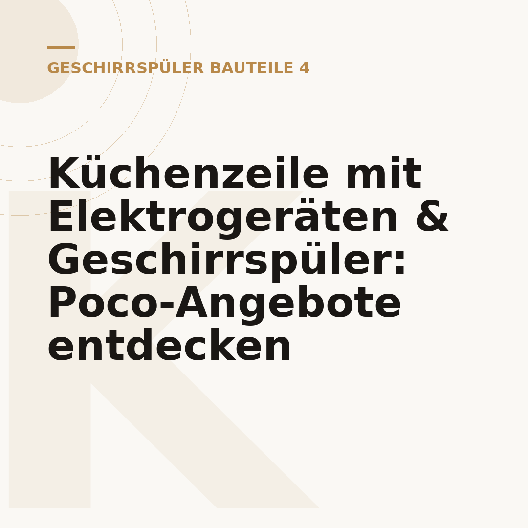 Küchenzeile mit Elektrogeräten & Geschirrspüler: Poco-Angebote entdecken