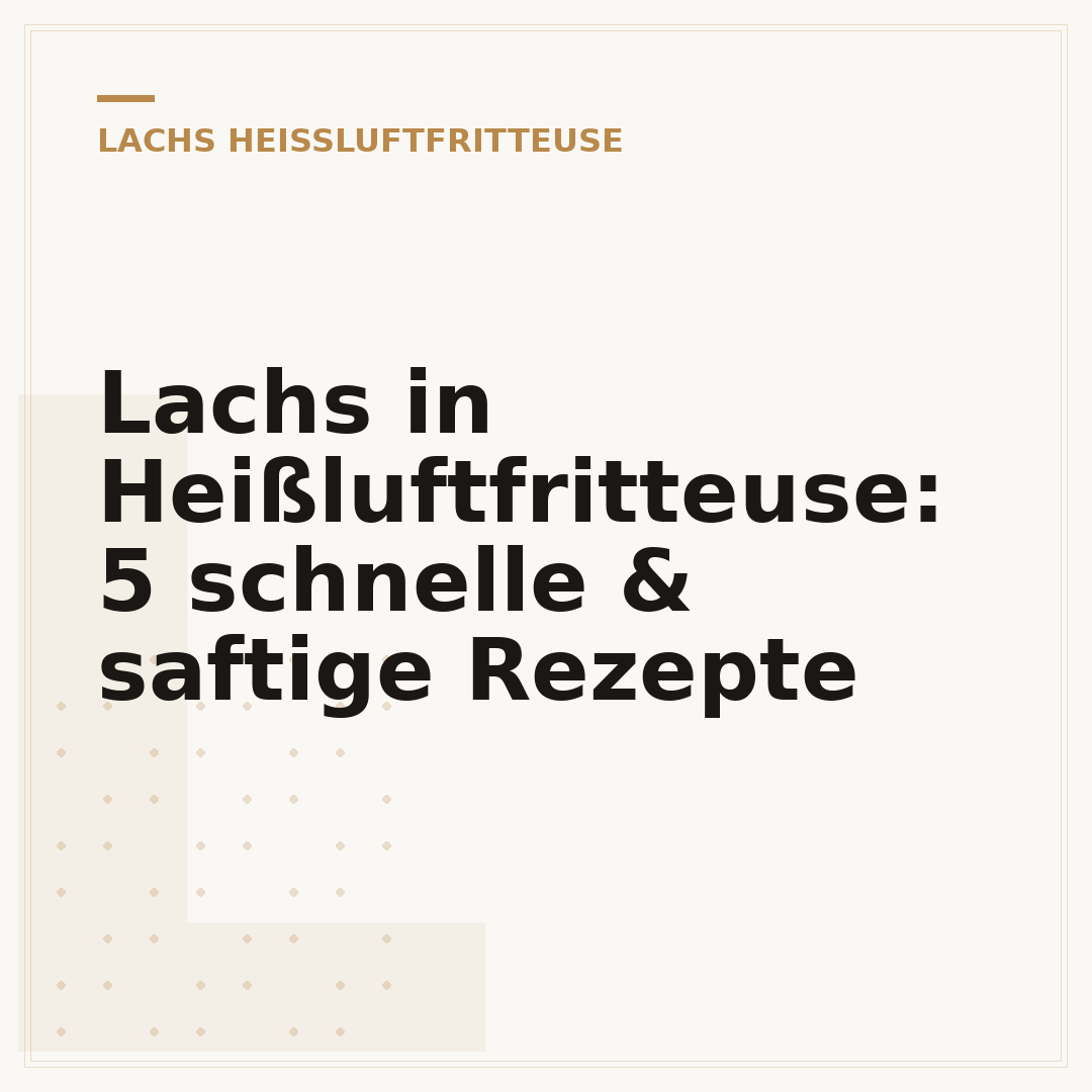 Lachs in Heißluftfritteuse: 5 schnelle & saftige Rezepte