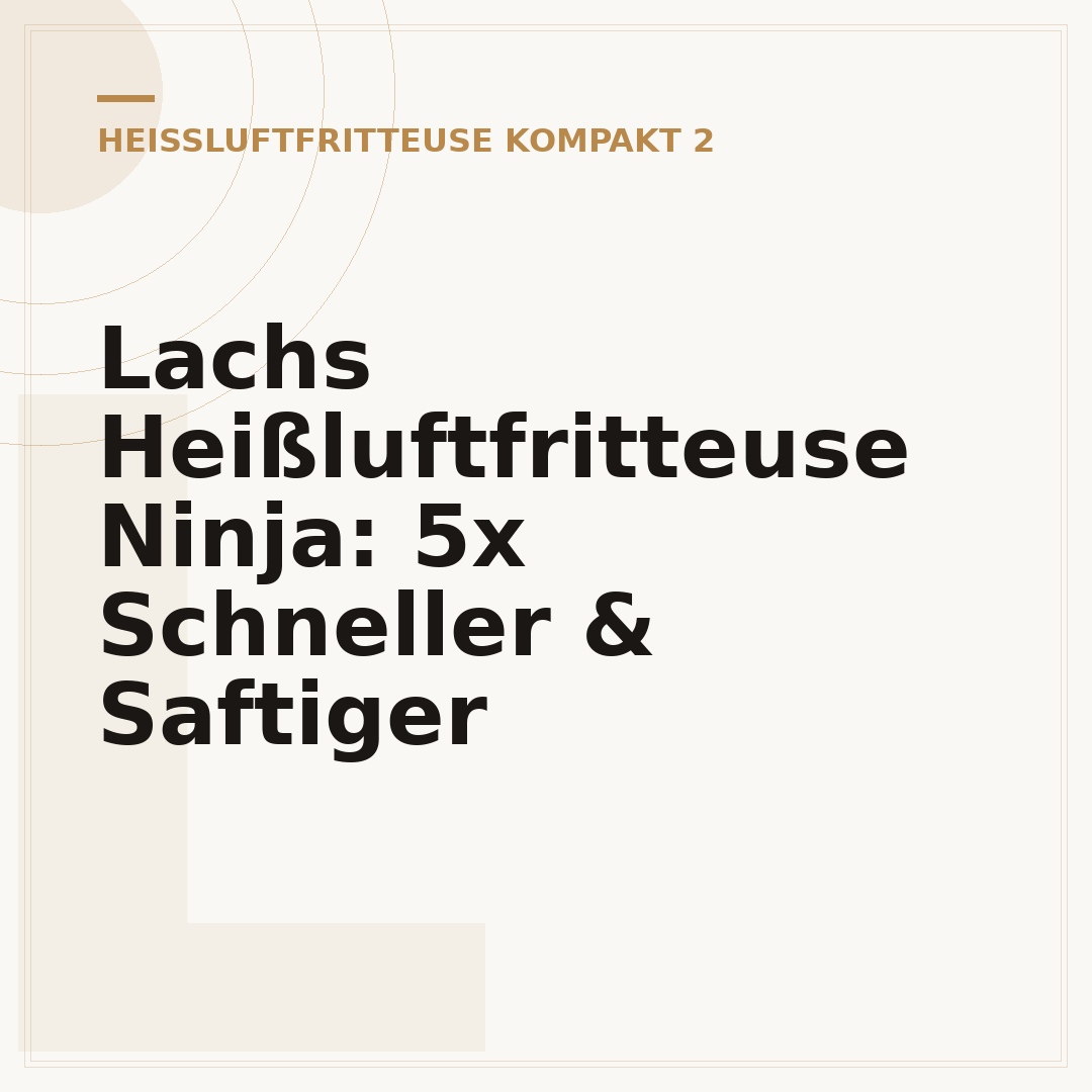 Lachs Heißluftfritteuse Ninja: 5x Schneller & Saftiger