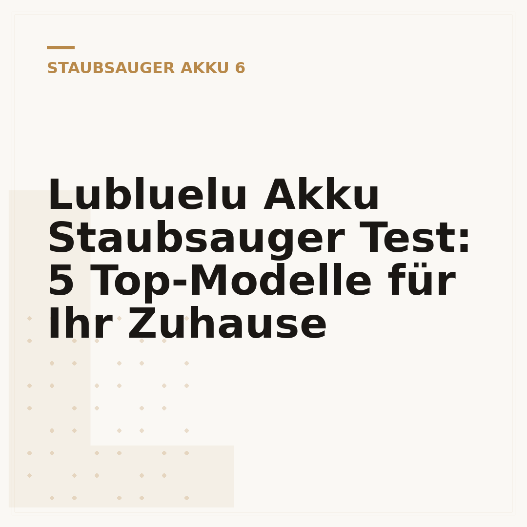 Lubluelu Akku Staubsauger Test: 5 Top-Modelle für Ihr Zuhause