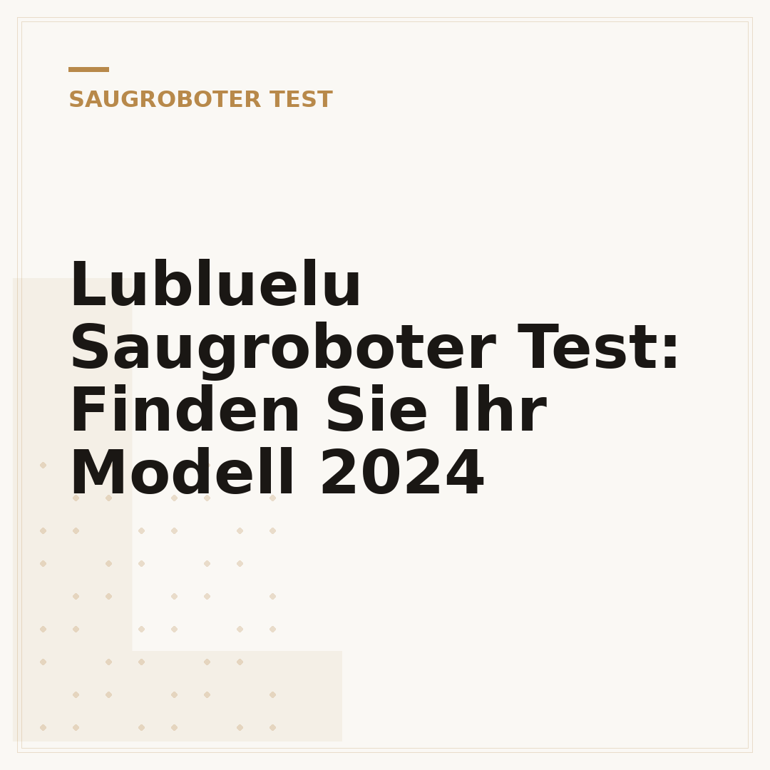 Lubluelu Saugroboter Test: Finden Sie Ihr Modell 2024