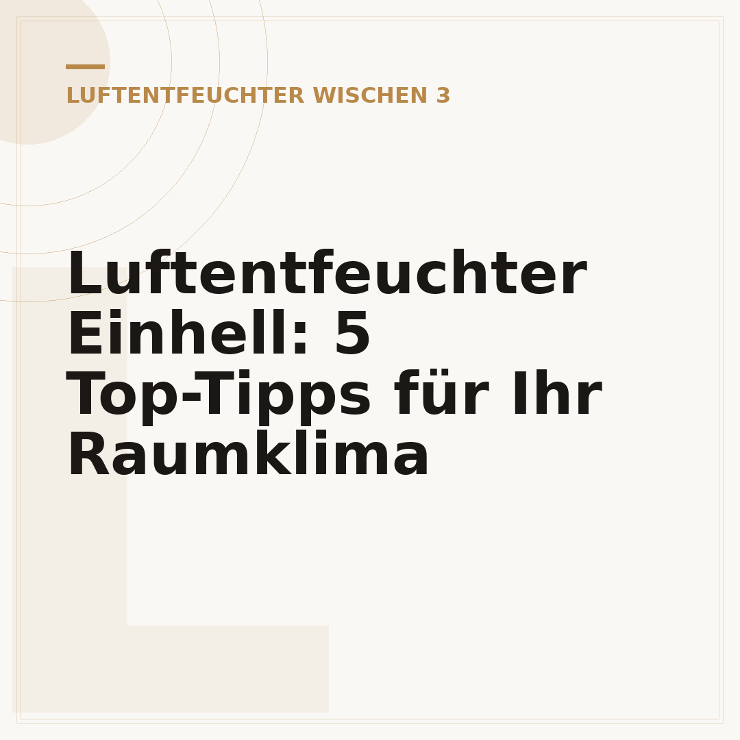Luftentfeuchter Einhell: 5 Top-Tipps für Ihr Raumklima