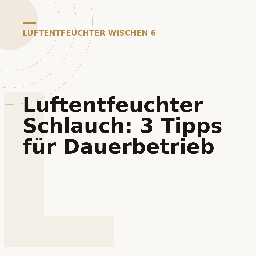 Luftentfeuchter Schlauch: 3 Tipps für Dauerbetrieb