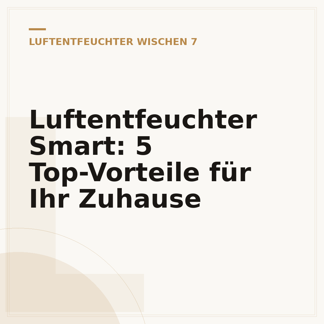 Luftentfeuchter Smart: 5 Top-Vorteile für Ihr Zuhause