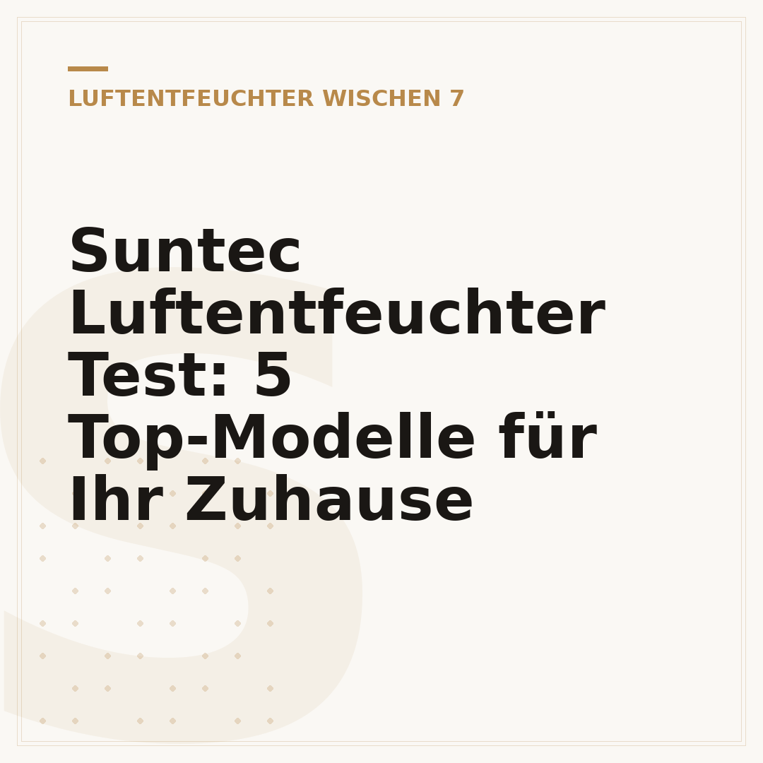 Suntec Luftentfeuchter Test: 5 Top-Modelle für Ihr Zuhause