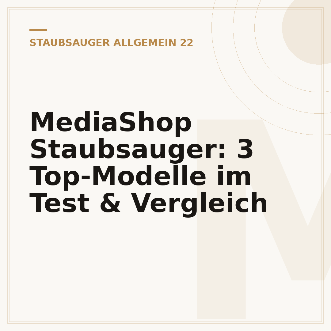 MediaShop Staubsauger: 3 Top-Modelle im Test & Vergleich