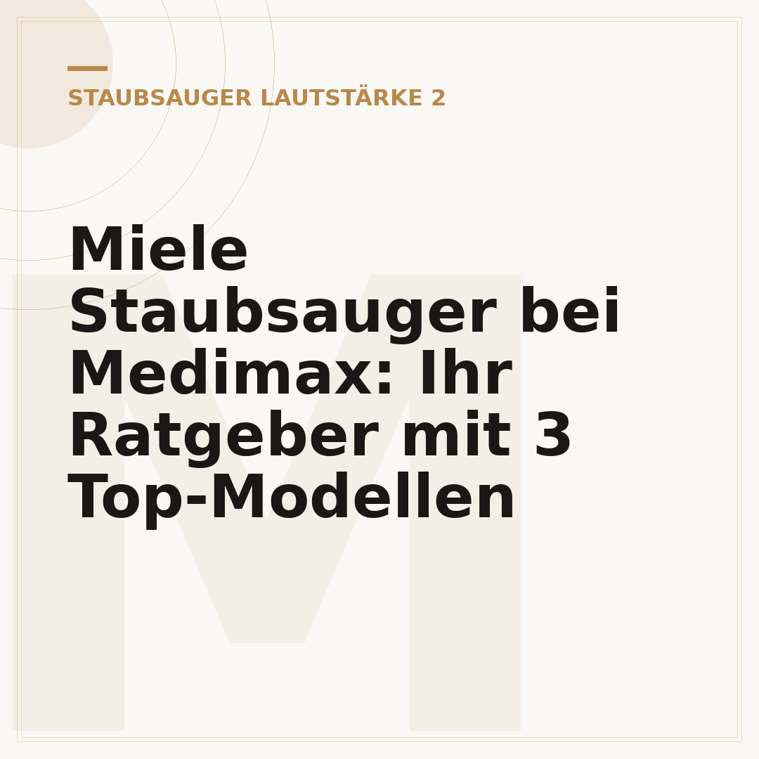 Miele Staubsauger bei Medimax: Ihr Ratgeber mit 3 Top-Modellen