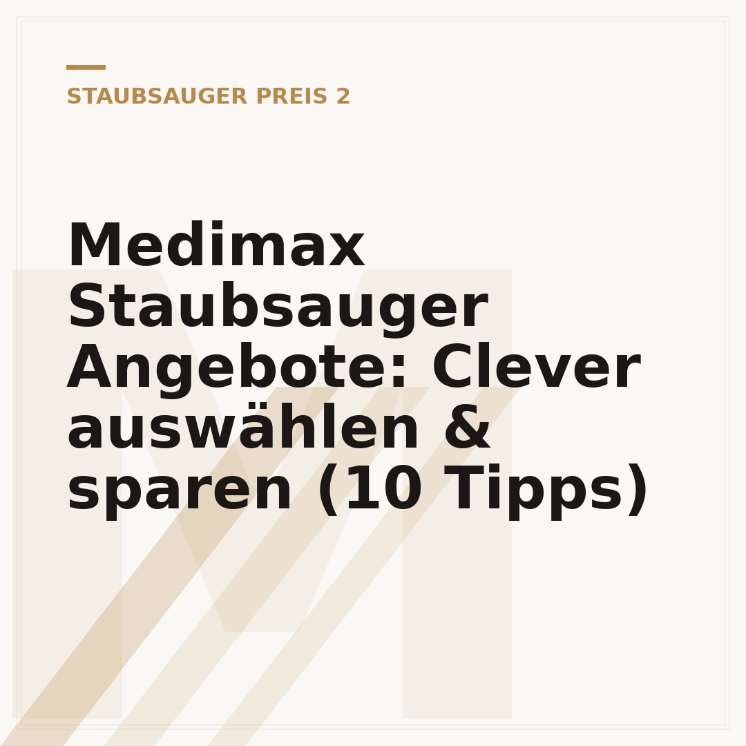 Medimax Staubsauger Angebote: Clever auswählen & sparen (10 Tipps)