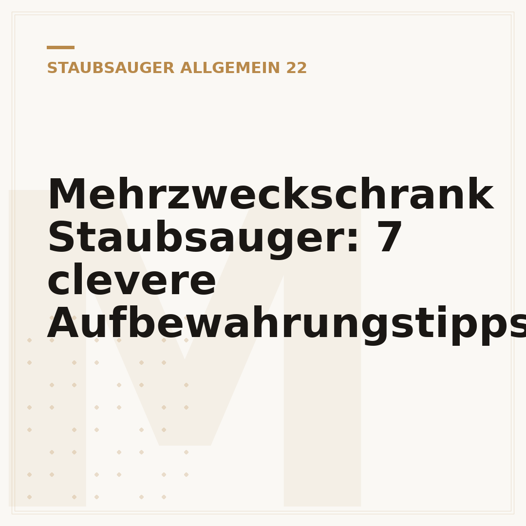 Mehrzweckschrank Staubsauger: 7 clevere Aufbewahrungstipps
