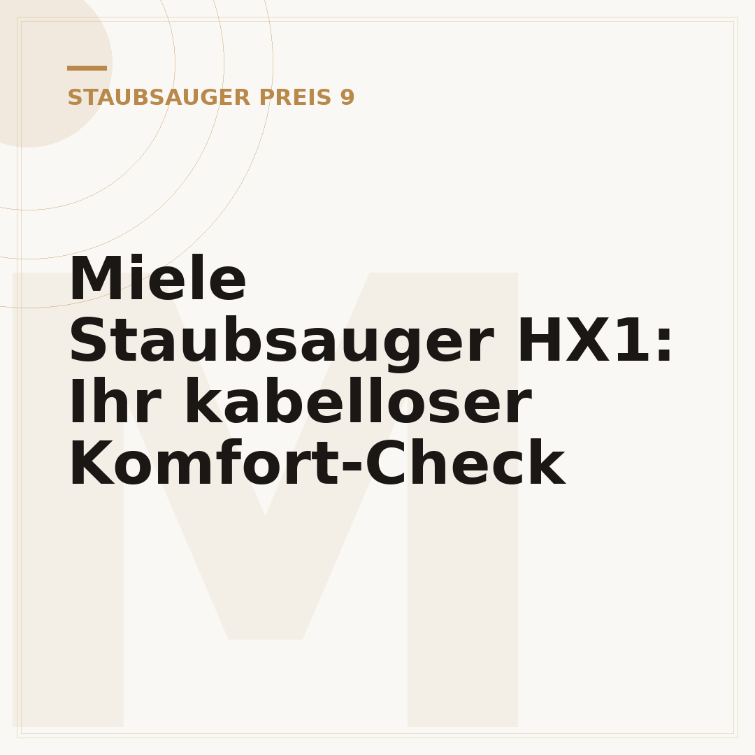 Miele Staubsauger HX1: Ihr kabelloser Komfort-Check