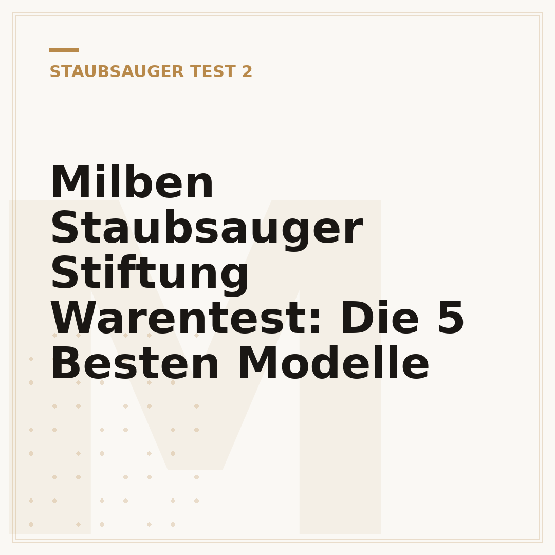 Milben Staubsauger Stiftung Warentest: Die 5 Besten Modelle
