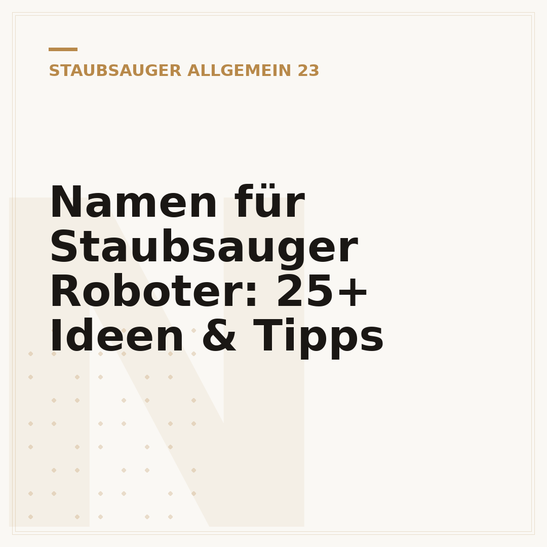 Namen für Staubsauger Roboter: 25+ Ideen & Tipps