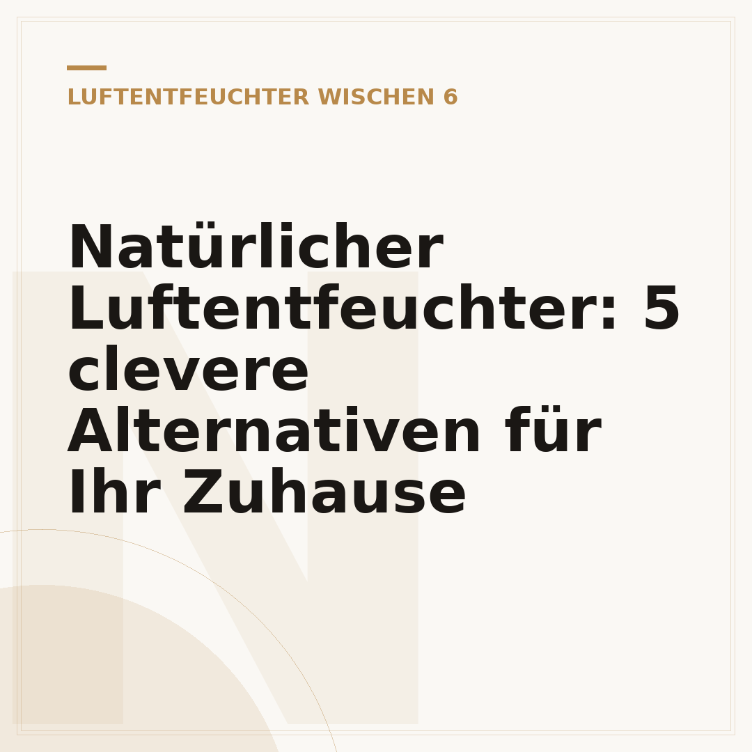Natürlicher Luftentfeuchter: 5 clevere Alternativen für Ihr Zuhause