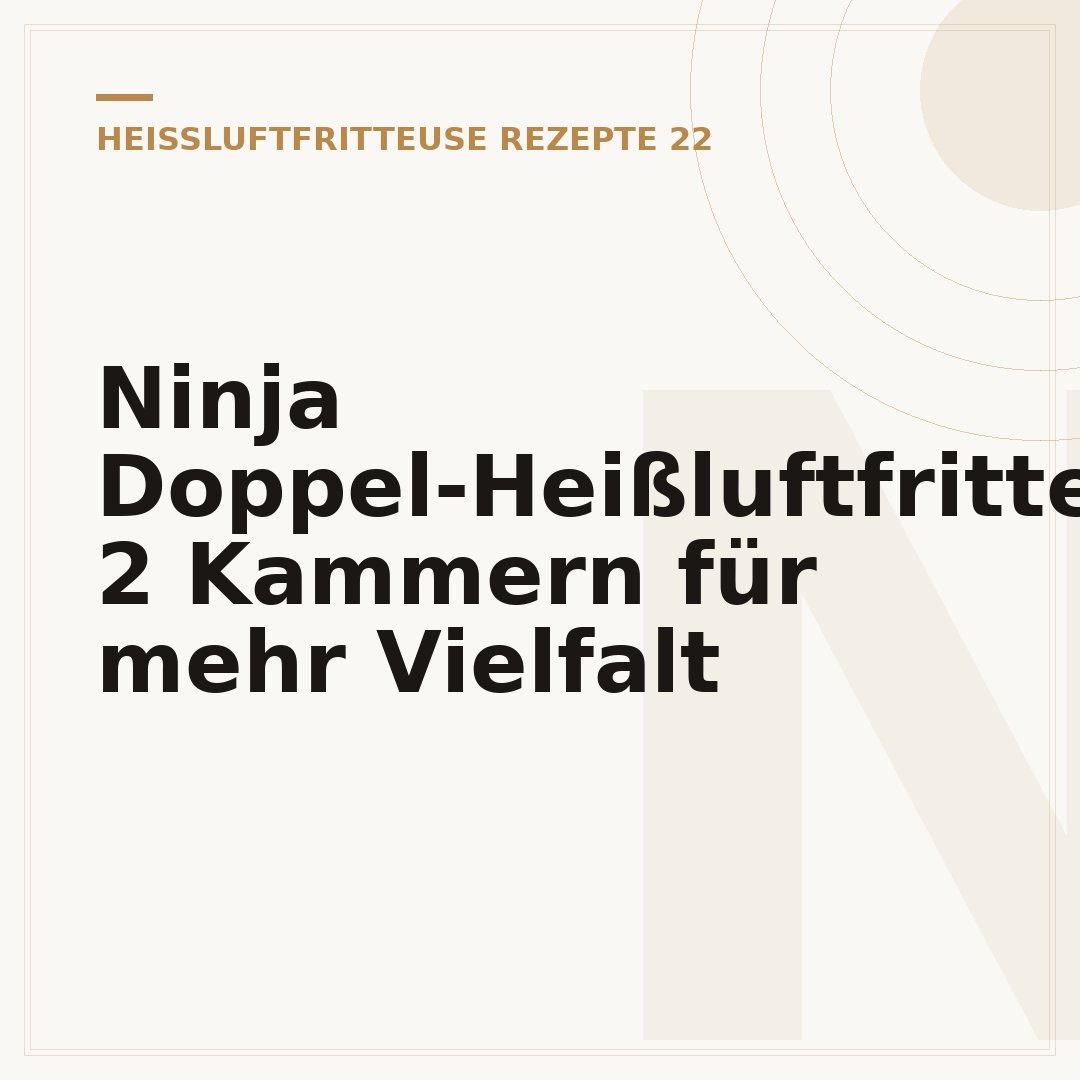 Ninja Doppel-Heißluftfritteuse: 2 Kammern für mehr Vielfalt