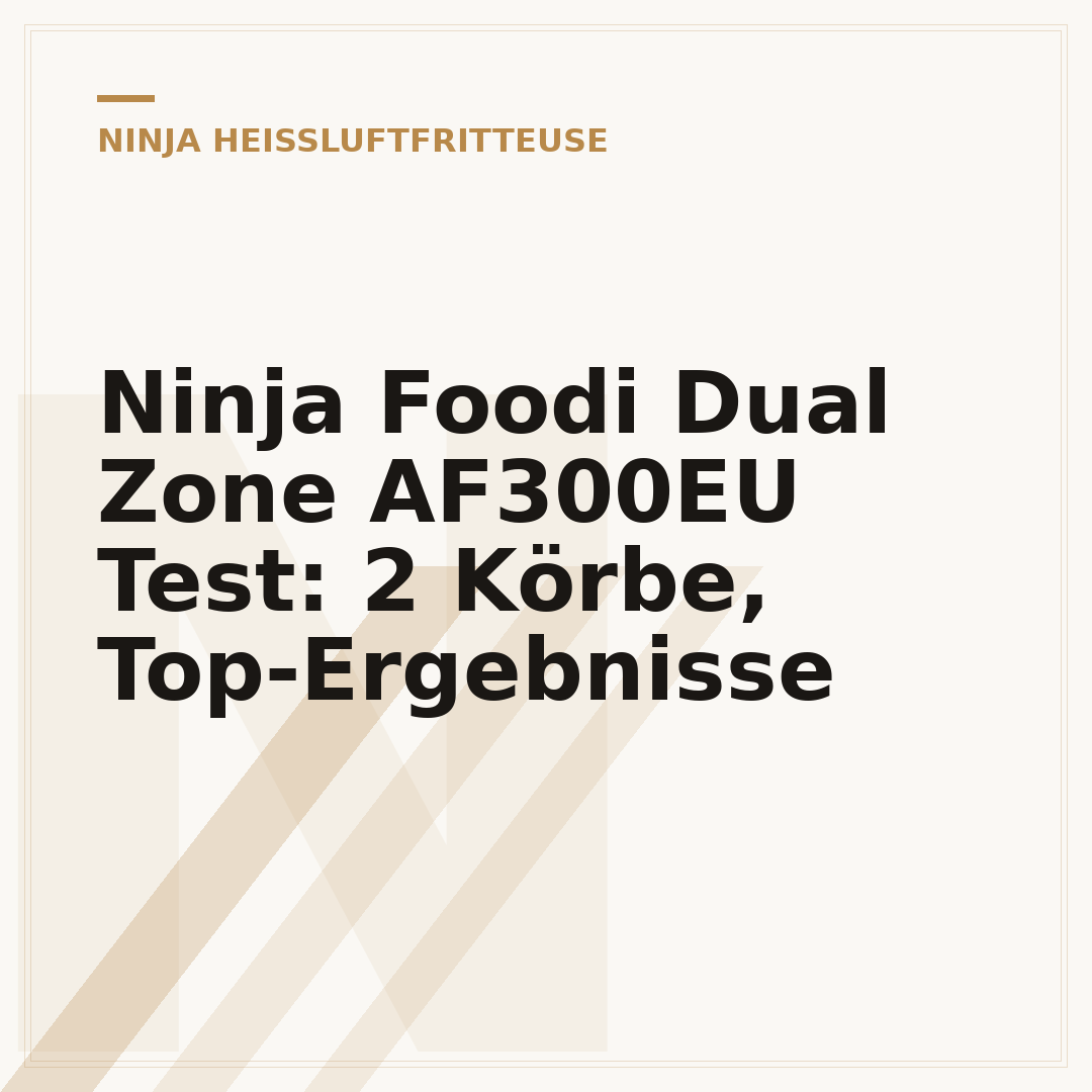 Ninja Foodi Dual Zone AF300EU Test: 2 Körbe, Top-Ergebnisse