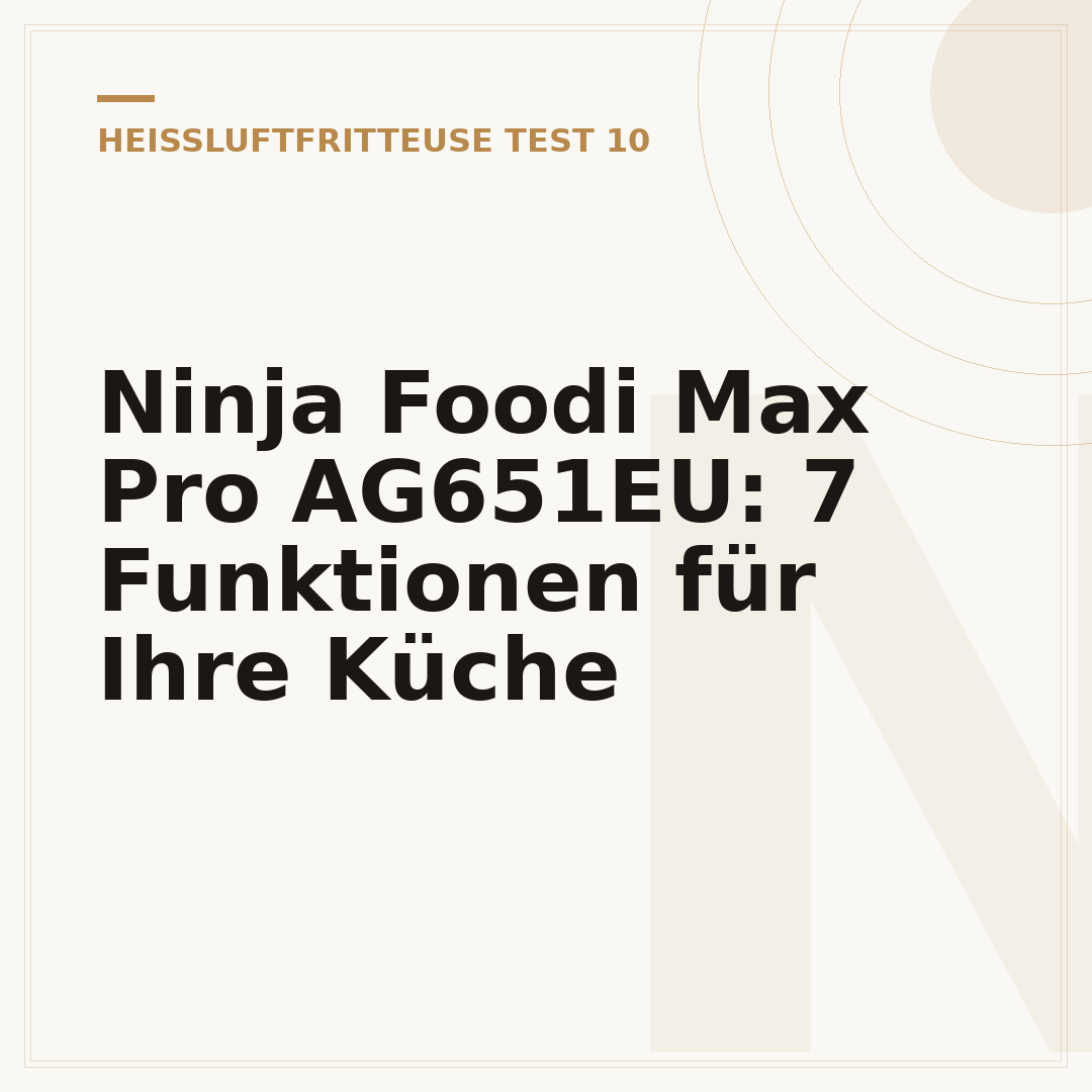 Ninja Foodi Max Pro AG651EU: 7 Funktionen für Ihre Küche