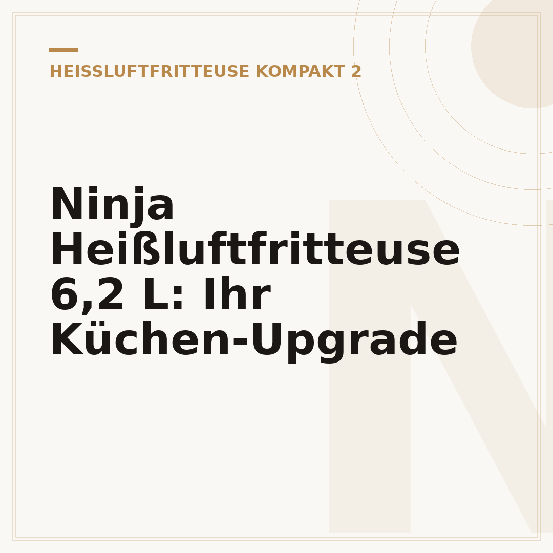Ninja Heißluftfritteuse 6,2 L: Ihr Küchen-Upgrade