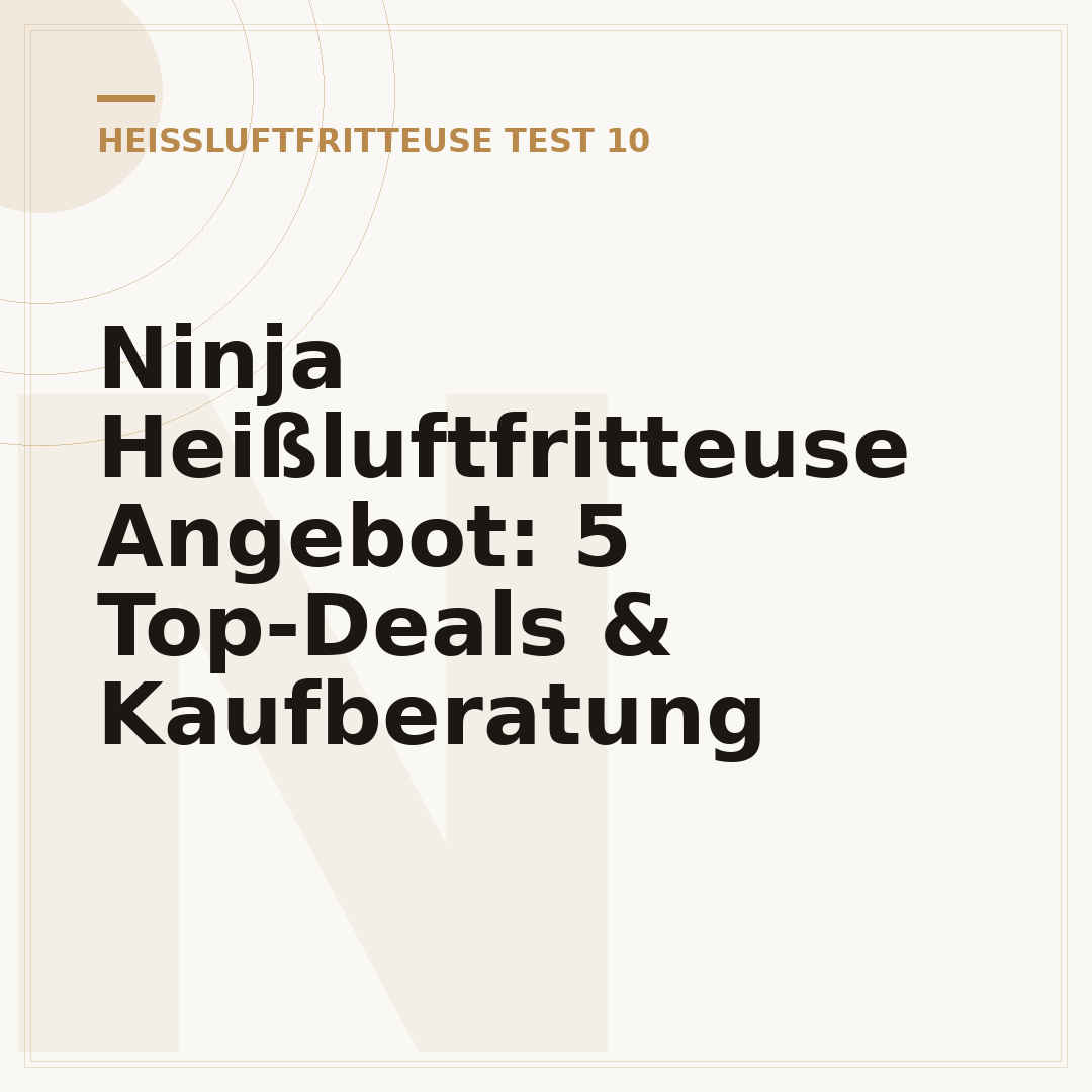 Ninja Heißluftfritteuse Angebot: 5 Top-Deals & Kaufberatung