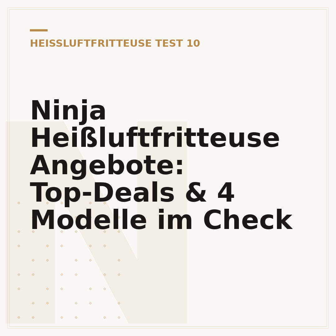 Ninja Heißluftfritteuse Angebote: Top-Deals & 4 Modelle im Check