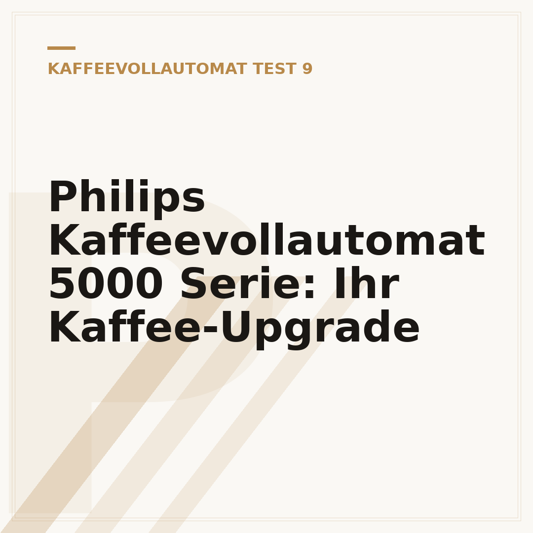 Philips Kaffeevollautomat 5000 Serie: Ihr Kaffee-Upgrade