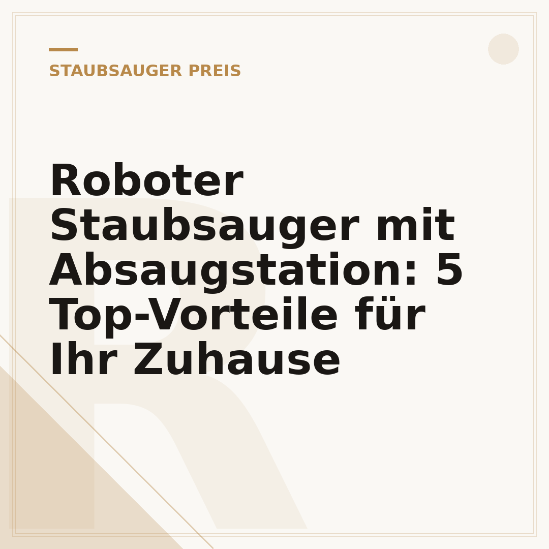 Roboter Staubsauger mit Absaugstation: 5 Top-Vorteile für Ihr Zuhause