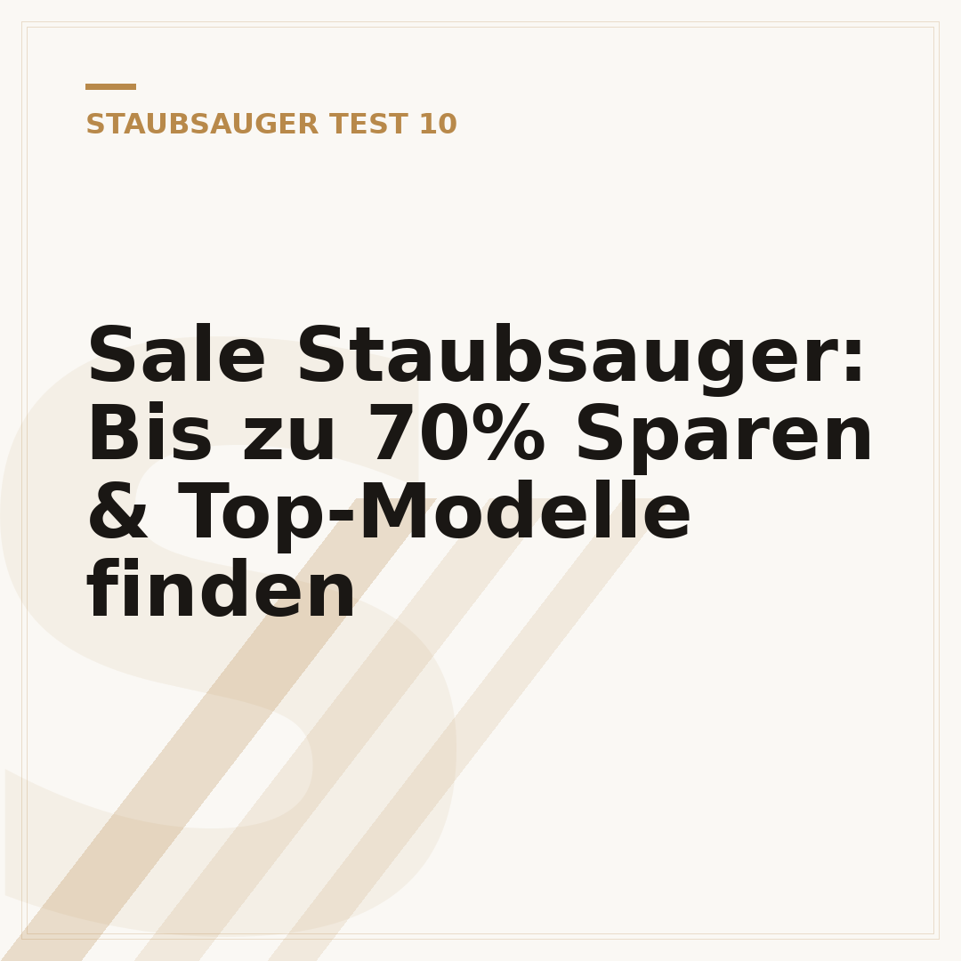 Sale Staubsauger: Bis zu 70% Sparen & Top-Modelle finden