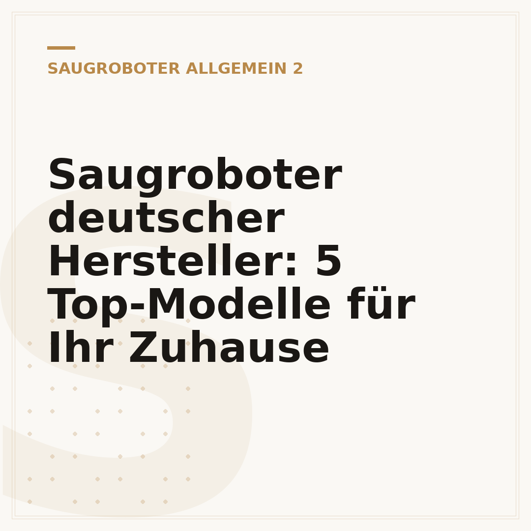 Saugroboter deutscher Hersteller: 5 Top-Modelle für Ihr Zuhause