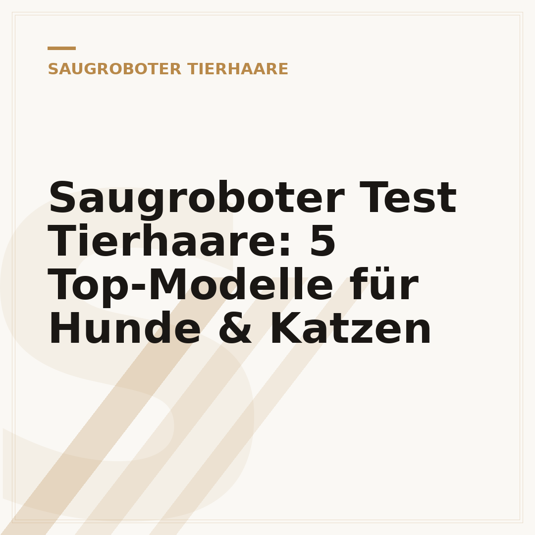 Saugroboter Test Tierhaare: 5 Top-Modelle für Hunde & Katzen